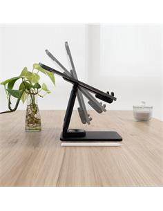 SOPORTE TABLET TOOQ HERMES HALLEY HASTA 12,9" NEGRO 2