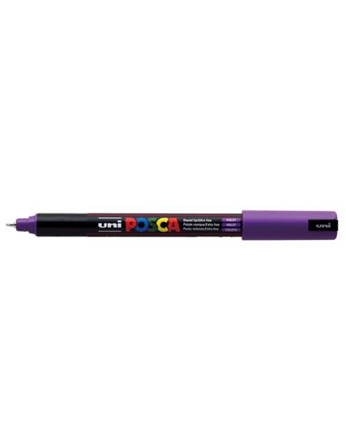 ROTULADOR UNI-POSCA 0.7mm VIOLETA PC-1MR