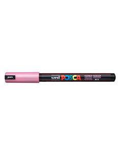 ROTULADOR UNI-POSCA 0.7mm ROSA METALICO PC-1MR