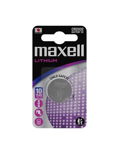 PILA MAXELL BOTON LITHIUM CR2032 3V