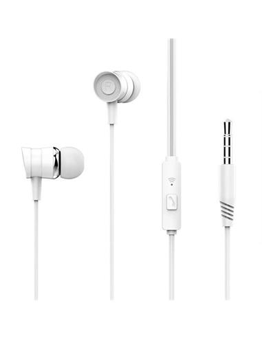 AURICULAR + MICRO XO EP20 JACK 3.5MM BLANCO