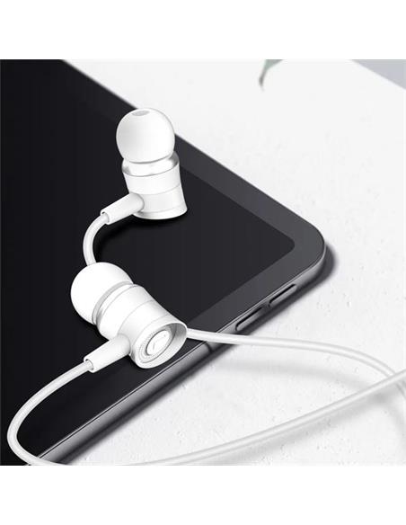 AURICULAR + MICRO XO EP20 JACK 3.5MM BLANCO