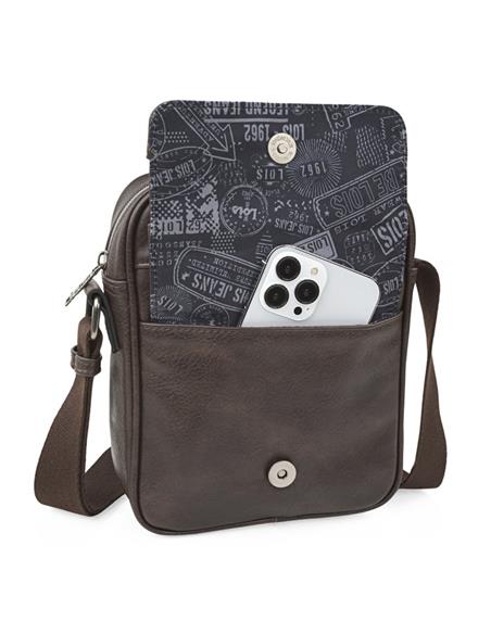 BANDOLERA LOIS JEANS HALTOM GRANDE MARRON