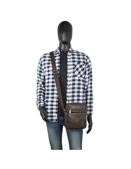 BANDOLERA LOIS JEANS HALTOM MARRON