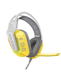 AURICULAR + MICRO G10 COOLSOUND PS5/XBOX360/PC/SWITCH AMARILLO