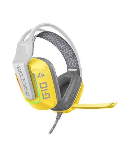 AURICULAR + MICRO G10 COOLSOUND PS5/XBOX360/PC/SWITCH AMARILLO