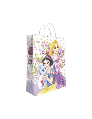 BOLSA REGALO BASIKA 32x24X10cm PRINCESS DISNEY "S"