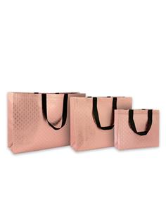 BOLSA LINEA TRENDY CUQUI 29X10X36 CM ASAS METALICO ROSA
