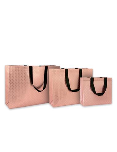 BOLSA LINEA TRENDY CUQUI 29X10X36 CM ASAS METALICO ROSA