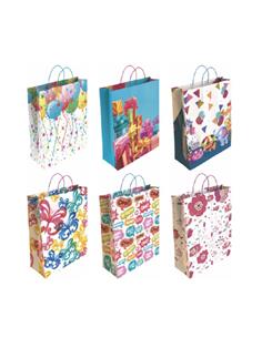 BOLSA REGALO BASIKA 37x27X12cm TODO EL AÑO "M"