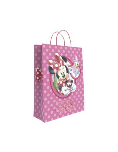BOLSA REGALO BASIKA 32x24X10cm MINNIE 2 CUPCAKE "S"