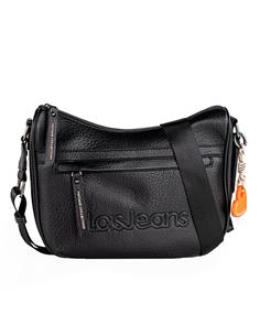 BOLSO BANDOLERA LOIS JEANS CAMDEN CURVO NEGRO
