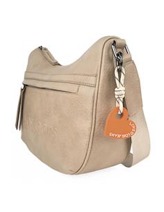 BOLSO BANDOLERA LOIS JEANS CAMDEN CURVO BEIGE 2