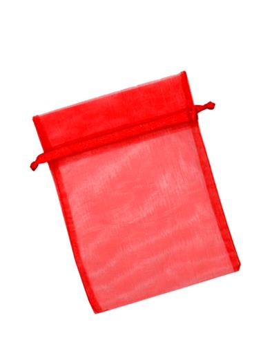 BOLSA TELA GASA GIFT 7.5x10.5cm ROJO #01