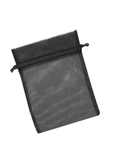 BOLSA TELA GASA GIFT 7.5x10.5cm NEGRO #198