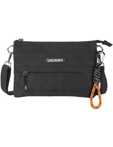 BOLSO BANDOLERA LOIS JEANS ELLEN NEGRO
