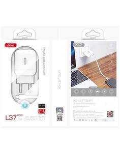 CARGADOR XO USB-C ADAPT PARED L37 + CABLE USB-A a MICRO-USB 2