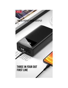 CARGADOR POWERBANK XO 30000mAh PR123 NEGRO 2