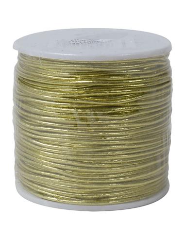 CORDON ELASTICO 2mm x 100m ORO C-15
