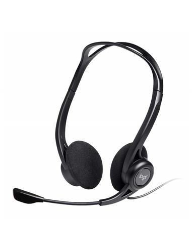 AURICULAR+MICROFONO LOGITECH 960 USB NEGRO