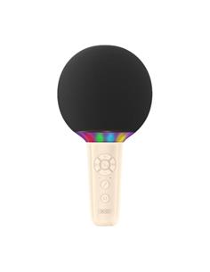 MICROFONO + ALTAVOZ XO KARAOKE BE50 LEDS BEIGE