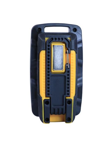 LINTERNA ELBAT LED COB 600LM 8W RECARGABLE GANCHO IMÁN