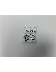 OJOS MOVILES ART INFINITO NEGROS 30ud 10204