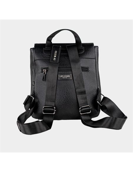 MOCHILA PASEO LOIS JEANS NEGRO