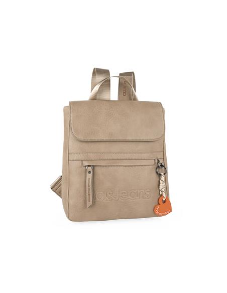 MOCHILA PASEO LOIS JEANS BEIGE