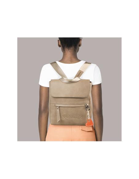 MOCHILA PASEO LOIS JEANS BEIGE