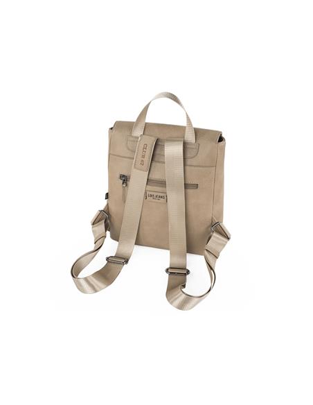 MOCHILA PASEO LOIS JEANS BEIGE