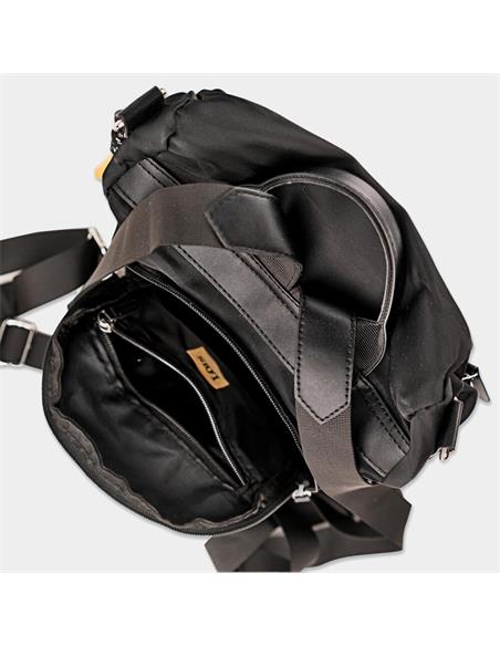 MOCHILA PASEO LOIS JEANS ELLEN NEGRO