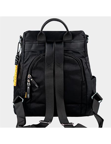 MOCHILA PASEO LOIS JEANS ELLEN NEGRO