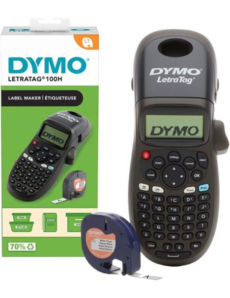 ROTULADORA DYMO LETRATAG LT-100H BLACK BOX EU