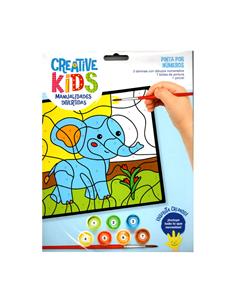 SET DE MANUALIDADES CREATIVE KIDS - PINTAR POR NUMEROS