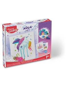 SET MANUALIDADES MAPED AQUA ART - UNICORNIOS -