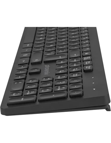 TECLADO PHOENIX K200 WIRELESS USB NEGRO