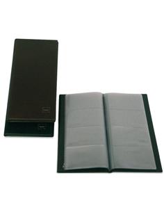 TARJETERO GRAFOPLAS 105x68mm ALARGADO NEGRO