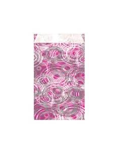 SOBRE LINEA CIRCULOS 9+3x15cm FUCSIA 100uds