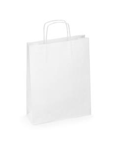 BOLSA KRAFT 32X13X42,5 CM ASAS BLANCO