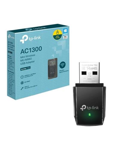 ADAPTADOR RED TP-LINK MINI USB WIRELESS AC1300 (MU-MIMO USB)