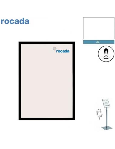 FUNDA MAGNETICA ROCADA A3 TRANSPARENTE