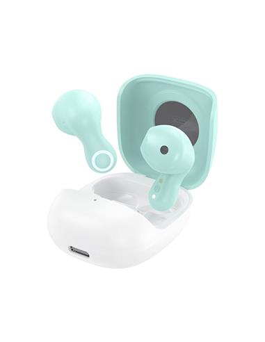 AURICULAR + MICRO XO TWS G28 BT AZUL CELESTE