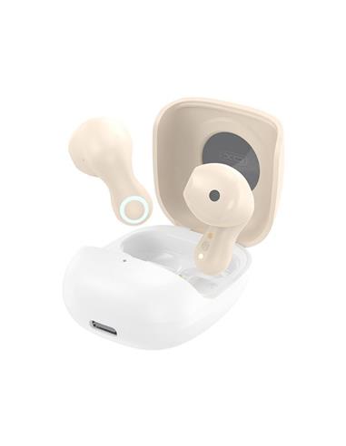 AURICULAR + MICRO XO TWS G28 BT BEIGE