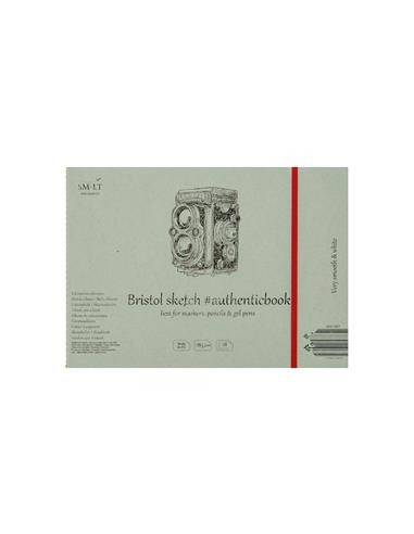 BLOC PAPEL SMLTART BRISTOL SKETCH 18H A5 185g TINTAS LIQUIDAS
