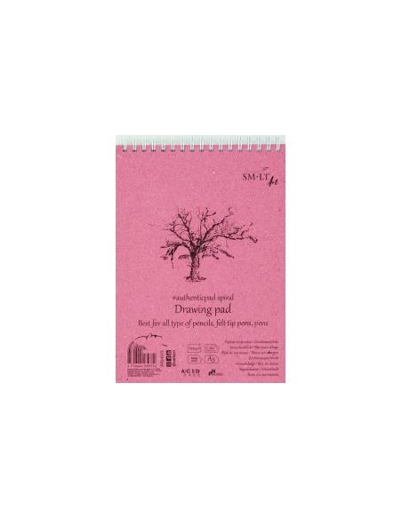 BLOC PAPEL SMLTART DRAWING PAD 60H A5 120g DIBUJO UNIVERSAL