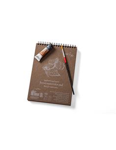 BLOC PAPEL SMLTART BROWN WATERCOLOR 20H A5 280g ACUARELA