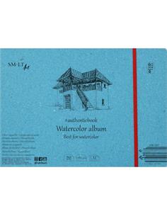 BLOC PAPEL SMLTART WATERCOLOR ALBUM 12H A5 280g ACUARELA
