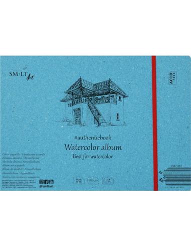 BLOC PAPEL SMLTART WATERCOLOR ALBUM 12H A5 280g ACUARELA