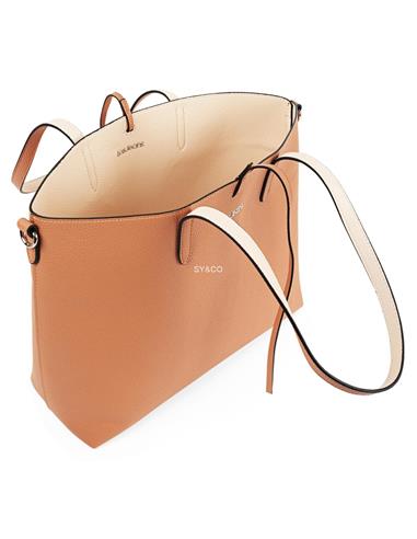 BOLSO REVERSIBLE LOIS JEANS MARCY CAMEL/BEIGE